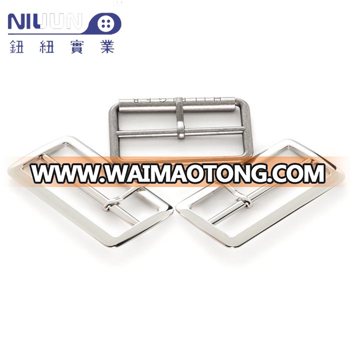 Stylish cheap small silver metal belt buckle